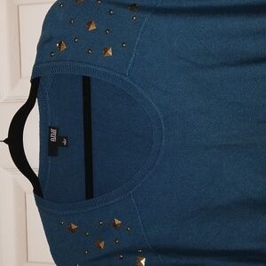 a.n.a Batwing Sleeve Top with Gold Accents
